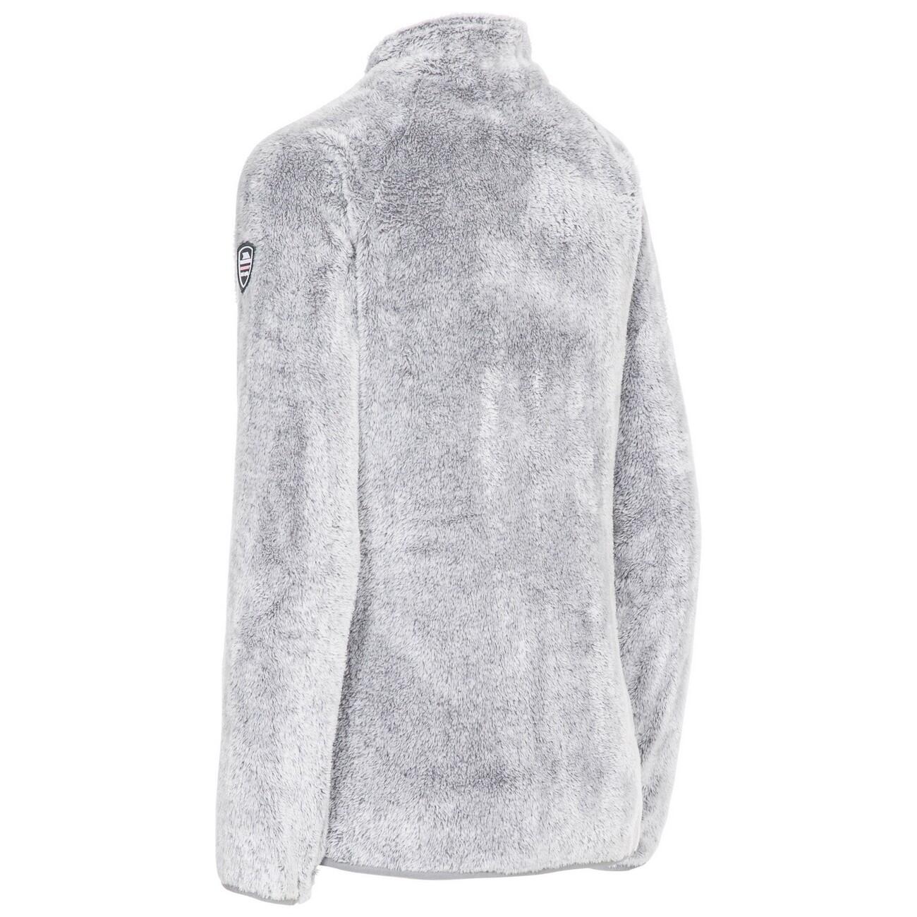 Giacca In Pile Inverno Donna Trespass Telltale Grigio Argento 2/5