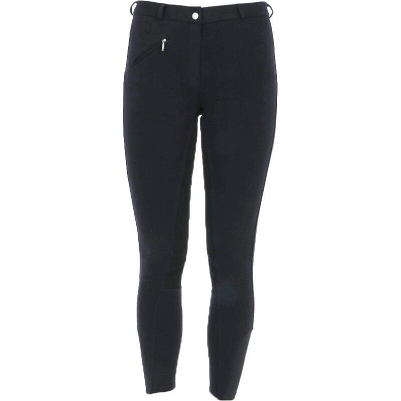 PFIFF - Pantalon d'équitation Femme Noir