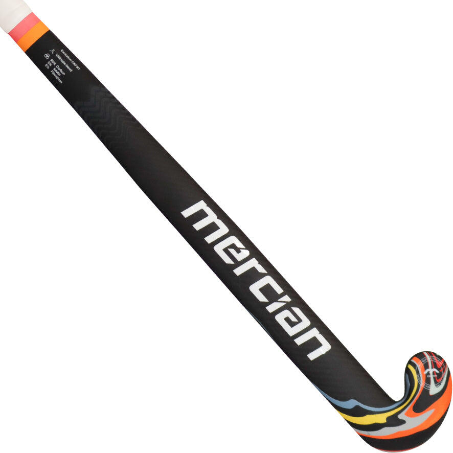 MERCIAN Mercian Evolution CKF90 Adult Composite Hockey Stick, Carbon Gray/Mint