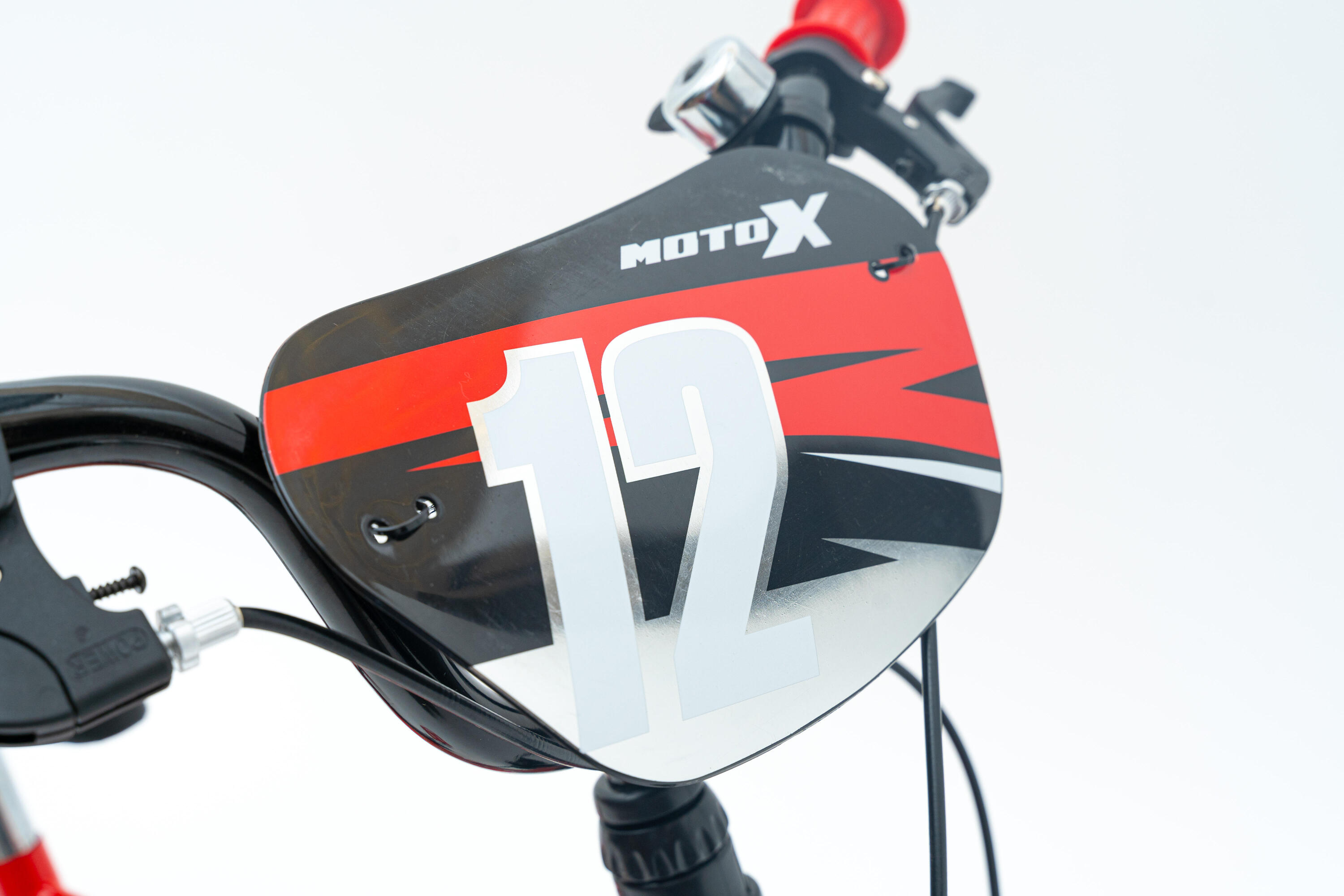 Huffy Moto X 12 Inch Boys BMX Style Bike Red 3-5 Years + Stabilisers 4/7