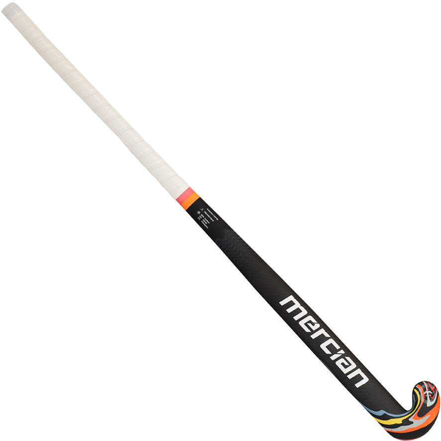 Mercian Evolution CKF90 Adult Composite Hockey Stick, Carbon Gray/Orange/Fluo 2/4