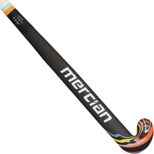 Mercian Elite CK95 Adult Composite Hockey Stick, Carbon Gray/Mint 1/4