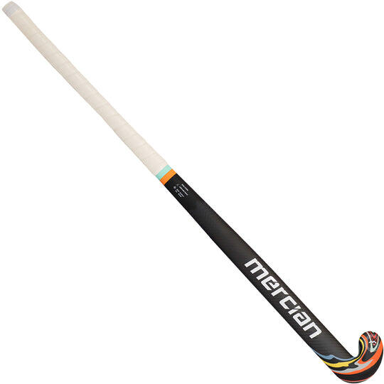 Mercian Elite CK95 Adult Composite Hockey Stick, Carbon Gray/Mint 3/4