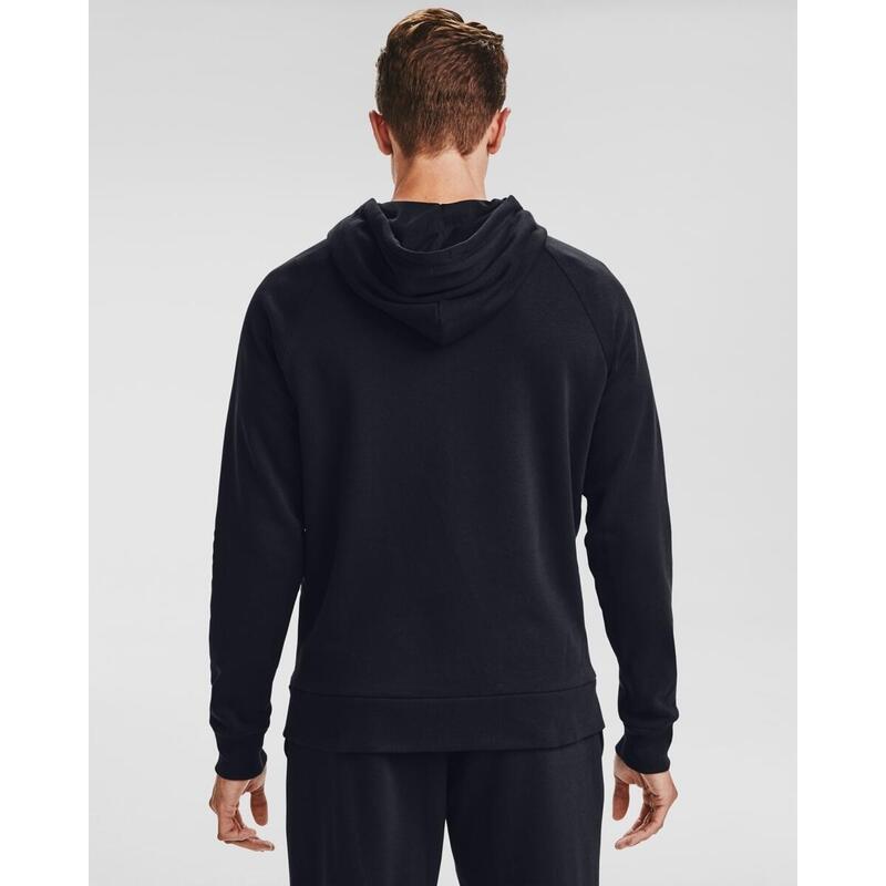 Capot Under Armour UA Rival Fleece FZ Hoodie, Noir, Hommes