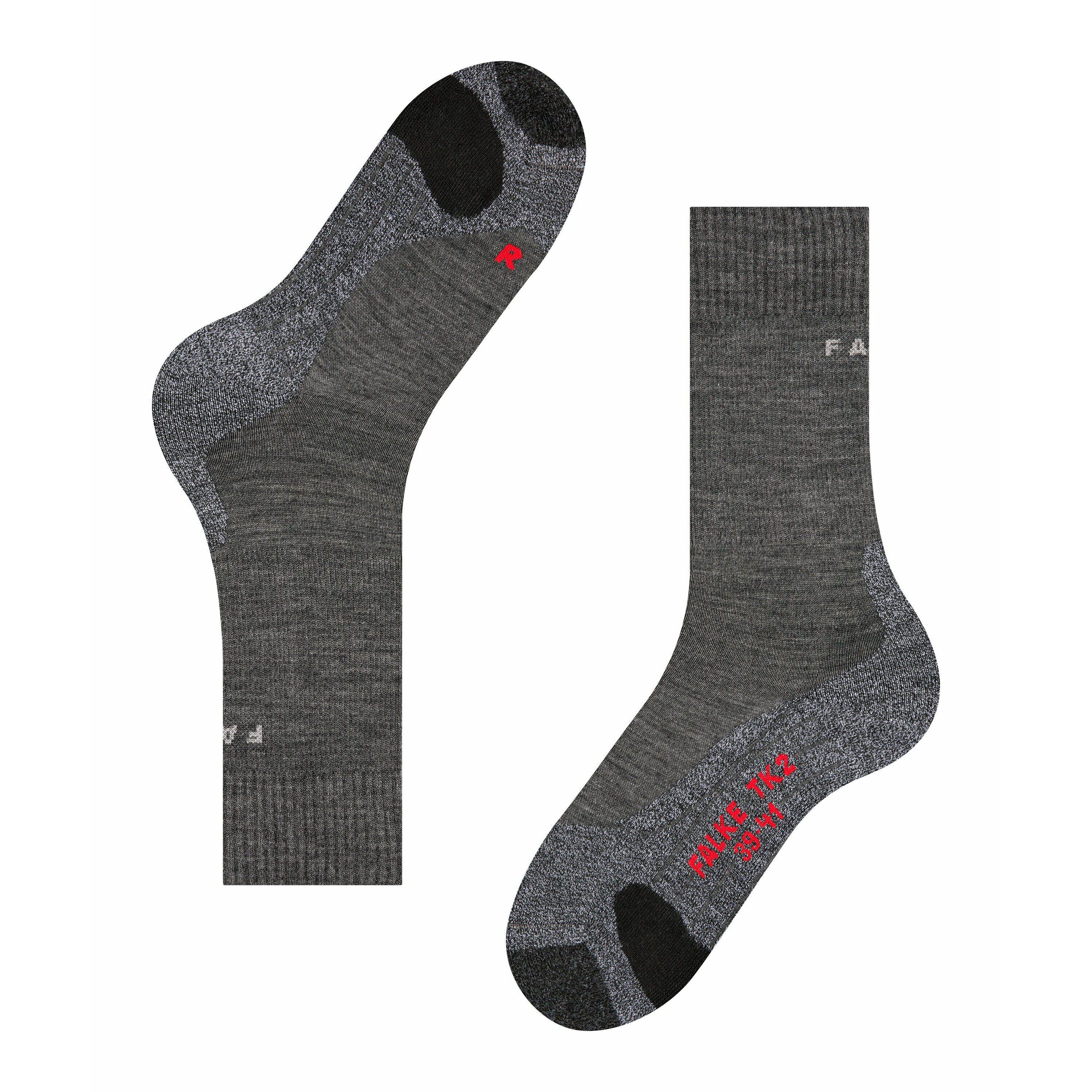Socken Damen 1er Pack Bequem sitzend-FALKE TK2 Women 3/6
