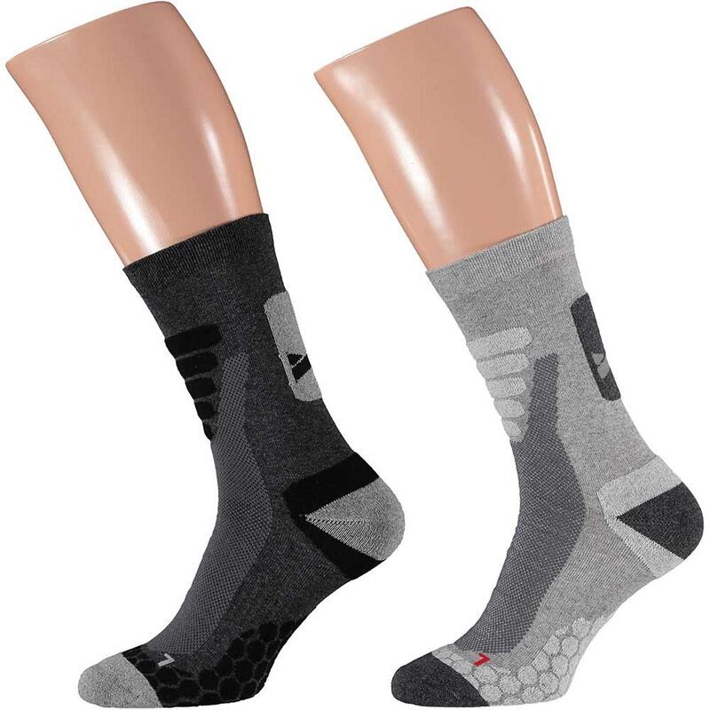 Xtreme Calcetines Senderismo 6-pack Multi Gris