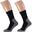 Xtreme Chaussettes de randonnée 2 paires Multicolore Marine