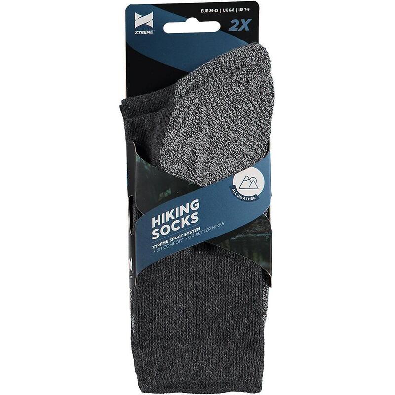 Xtreme Chaussettes de randonnée 6 paires Multicolore Anthracite