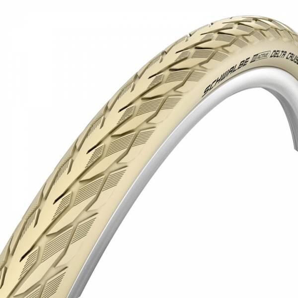 Schwalbe DELTA CRUISER PLUS PG 28 x 1 1/2 Creme  Reflex Tyre 5/5