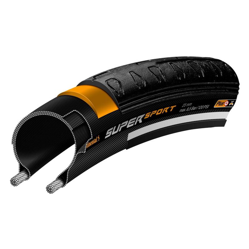 Continental Cover SuperSport plus 700x23c zwart