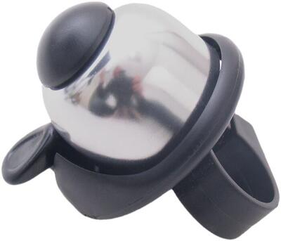 Fietsbel bella design mini - zilver
