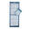 Vital Akupressur-SET XL blau: Akupressur-Matte mit Kissen und Tasche