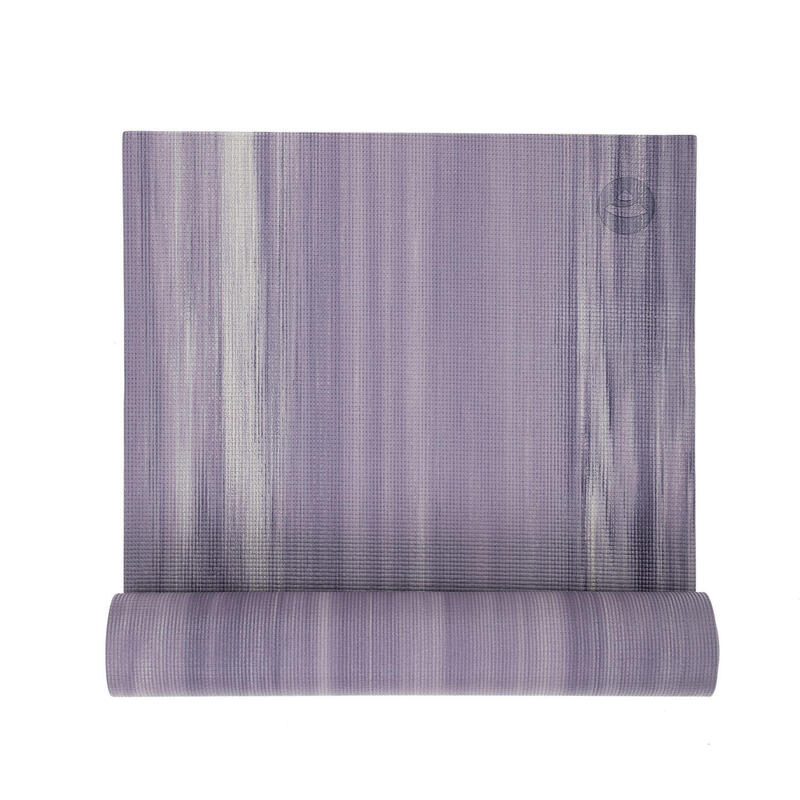 Yogamatte Ganges, PVC blaubeer/vanille marmoriert