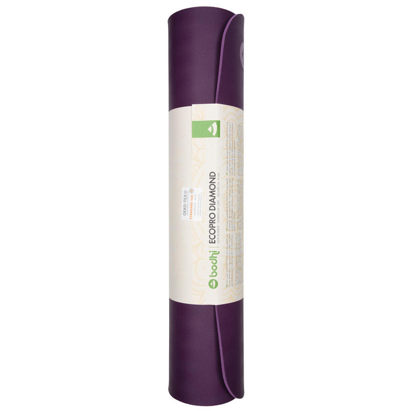 Yogamatte EcoPro Diamond, violett