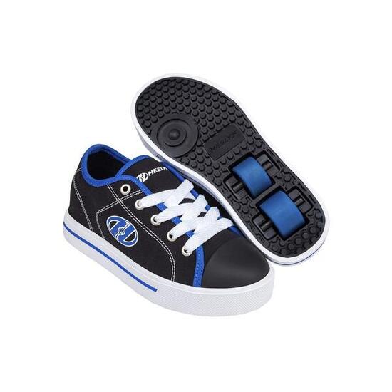 Heelys Classic X2 Noir/Bleu Chaussures à Roulettes