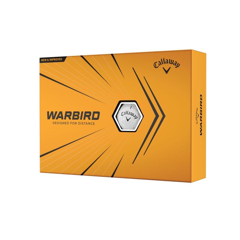 BALLE DE GOLF WARBIRD X12 BLANC