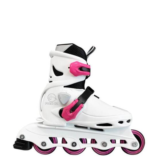 PATINES LÍNEA NIÑOS AJUSTABLE BEETLE Negro y rojo