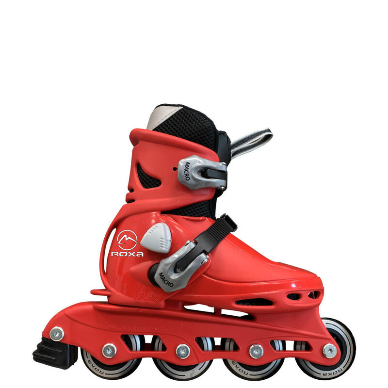 PATINES LÍNEA NIÑOS AJUSTABLE BEETLE ROJO