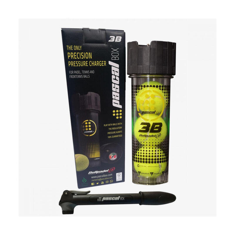 Récipient sous pression Balles de padel PASCAL BOX 3B Bullpadel