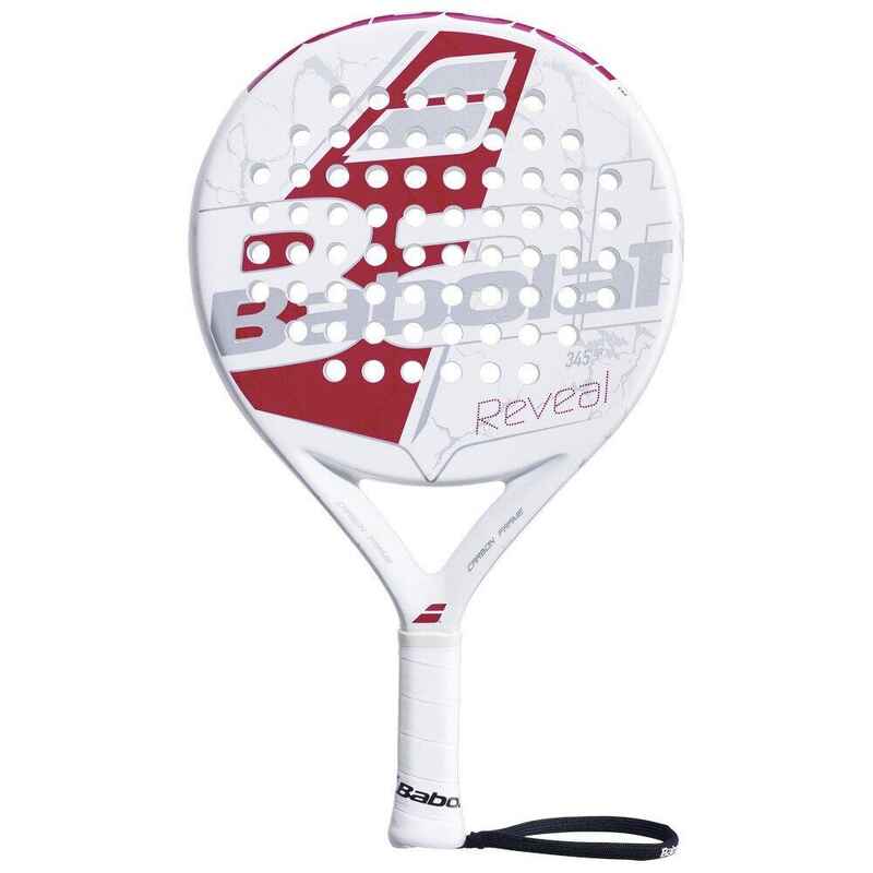 Padelschläger BABOLAT REVEAL Erwachsene weiß/rot