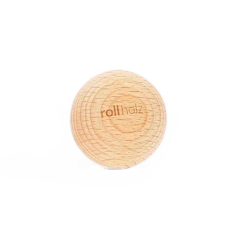 Faszienball 4 cm Kugel Buche aus FSC zertifiziertem Holz - ROLLHOLZ