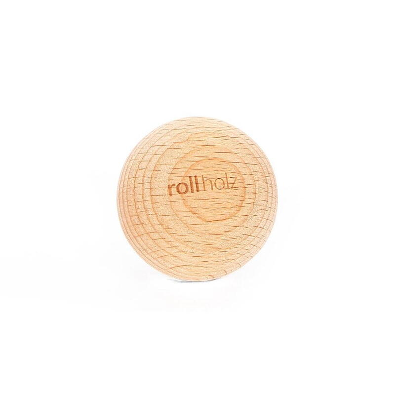 Faszienball 4 cm Kugel Buche aus FSC zertifiziertem Holz - ROLLHOLZ