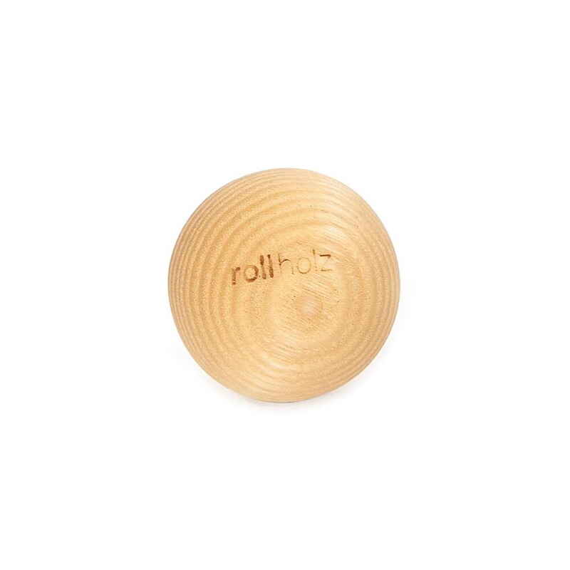 Faszienball 4 cm Kugel Esche aus FSC zertifiziertem Holz - ROLLHOLZ