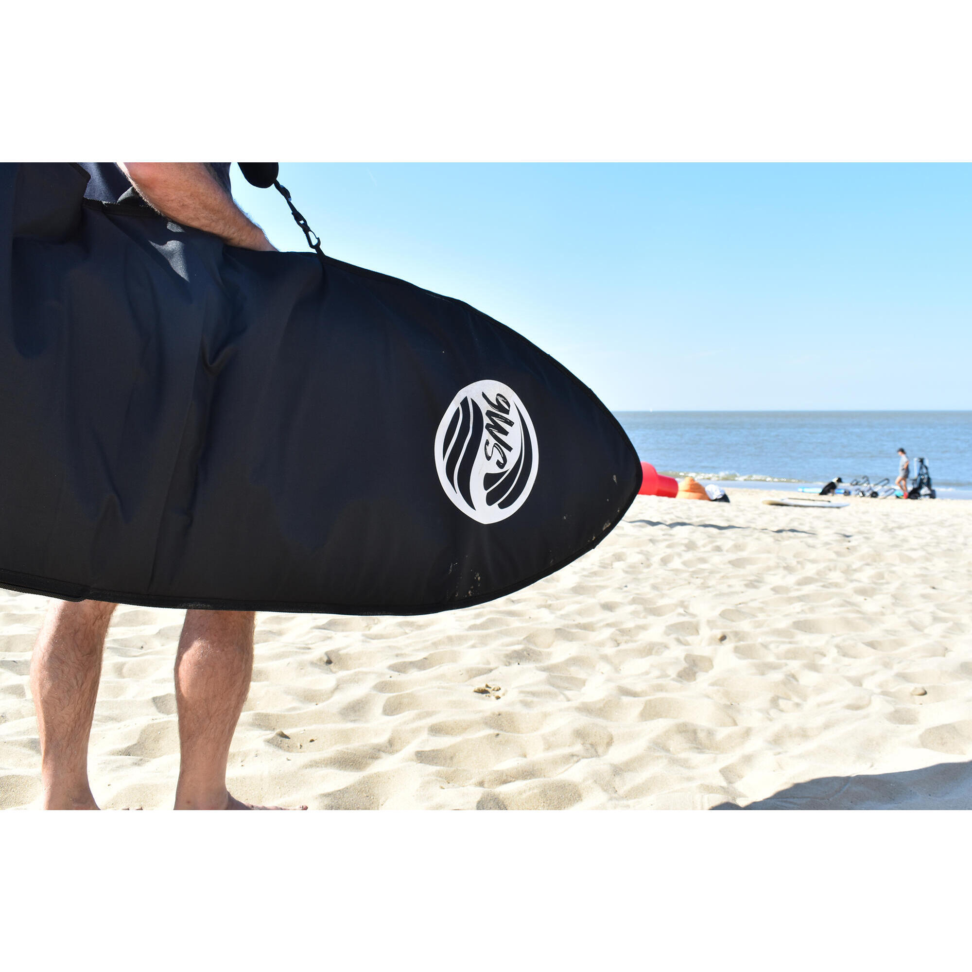 Protection Planche Surf Sac De Transport Pour Planche De Surf - Housse Cordon Serrage, Taille Variable, Protection Rangement, Bodyboard Protection Planche Bodyboard