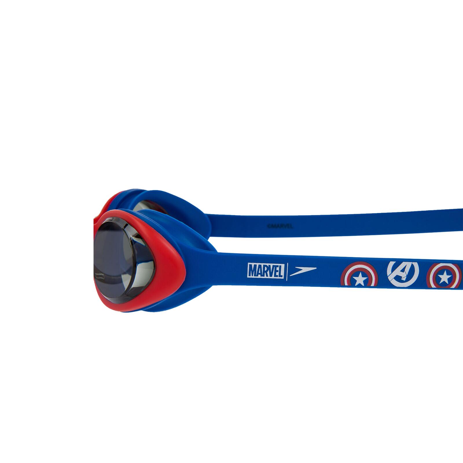 Okulary pływackie junior speedo avengers blue-smoke 3/7