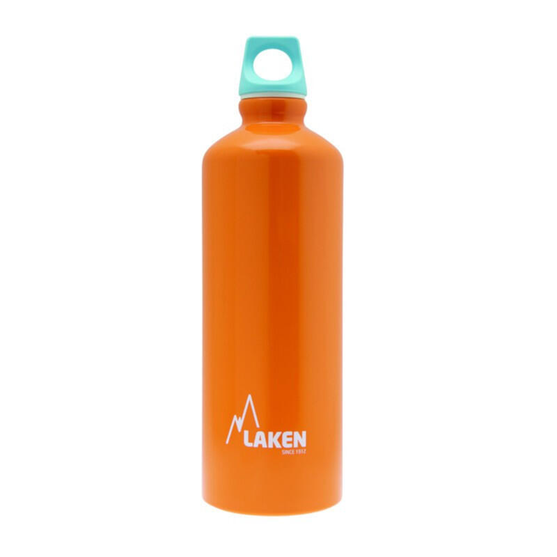 CANTIMPLORA BOTELLA ALUMINIO CAMPING LAKEN FUTURA 1 L NARANJA