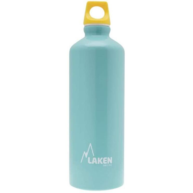 Cantimplora De Aluminio 1 litro laken color celeste botella camping futura rojo montaña agua boca estrecha 600 750 1000 1500