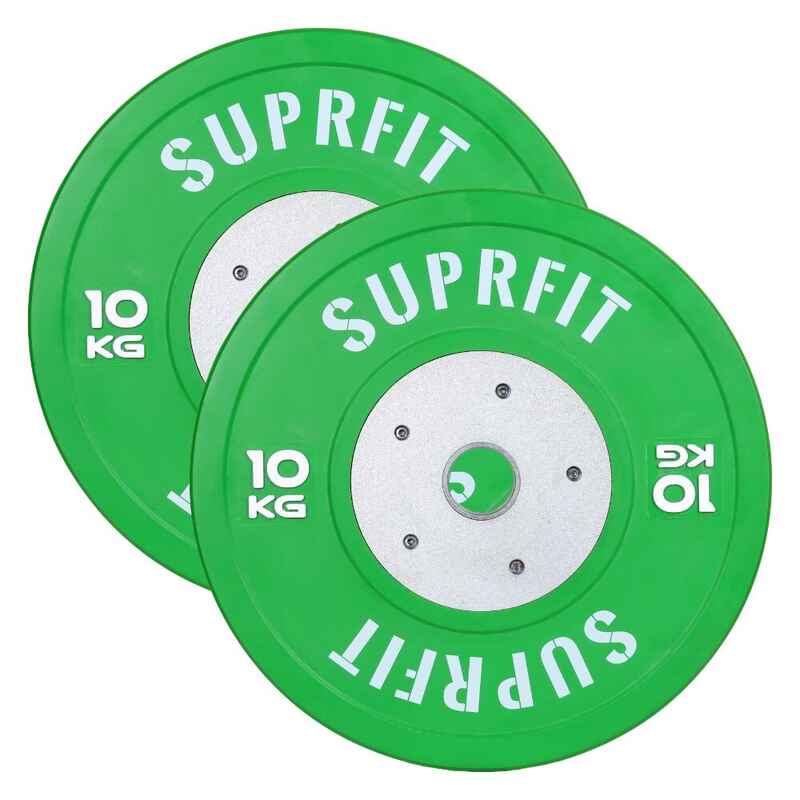 Suprfit Pro Competition Bumper Plate (Paar) - 2 x 10 kg
