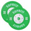 Suprfit Pro Competition Bumper Plate (Paire) - 2 x 10 kg