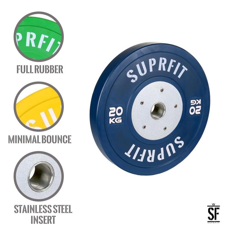 Suprfit Pro Competition Bumper Plate (einzeln) - 20 kg