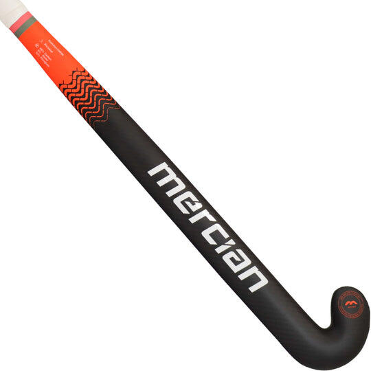 Mercian Evolution CKF65 Adult Composite Hockey Stick, Carbon Gray/Orange 1/4