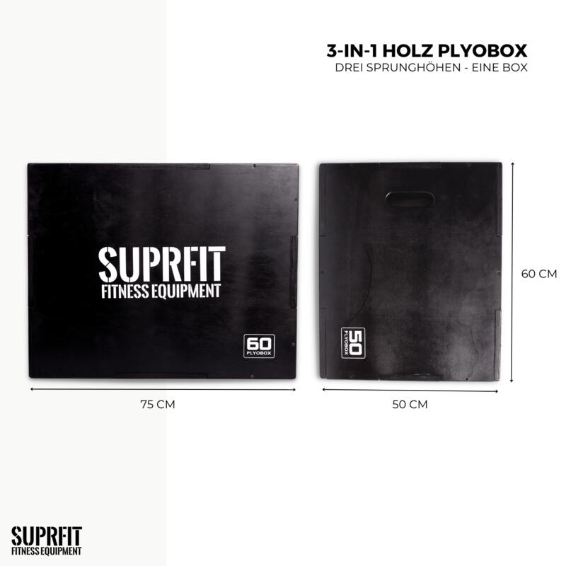 Plyobox 3 in 1 Suprfit Baltrun Legno nero