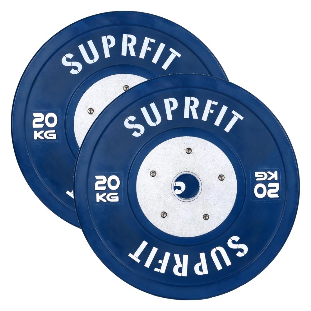 Suprfit Pro Placa de pára-choques de competição (par) - 2 x 20 kg