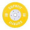 Suprfit Pro Competition Bumper Plate (enkel) - 15 kg