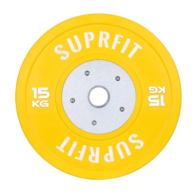 Suprfit Pro Placa de pára-choques de competição (simples) - 15 kg