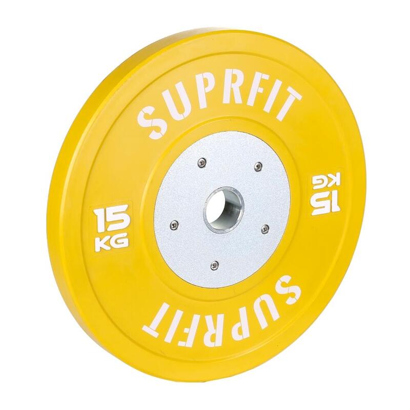 Suprfit Pro Competition Bumper Plate (einzeln) - 15 kg