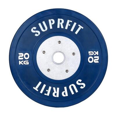 Suprfit pro competition bumper plate (enkel) - 20 kg