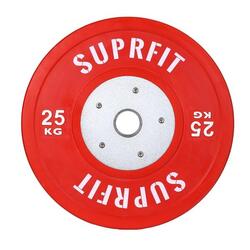 Suprfit Pro Competition Bumper Plate (enkel) - 25 kg