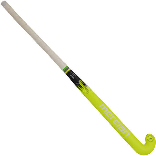 Mercian Genesis CF25 Adult Composite Hockey Stick, Fluo/Yellow/Carbon 2/4