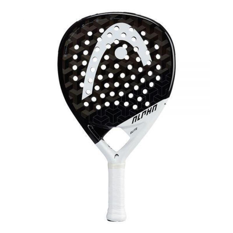 Padelschläger HEAD ALPHA ELITE Erwachsene schwarz/weiß