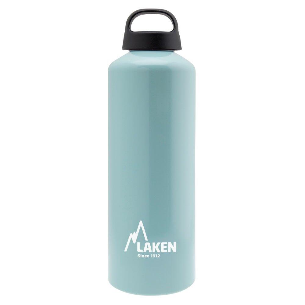 Laken - Laken Bouteille D'Eau Avec Bouchon À Vis Et Goulot Large 1l - Gourde - Bleu|noir - 1 L - Decathlon