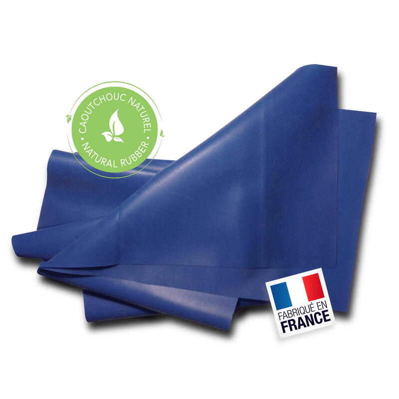 Bande Elastique en Latex Naturel Bleue