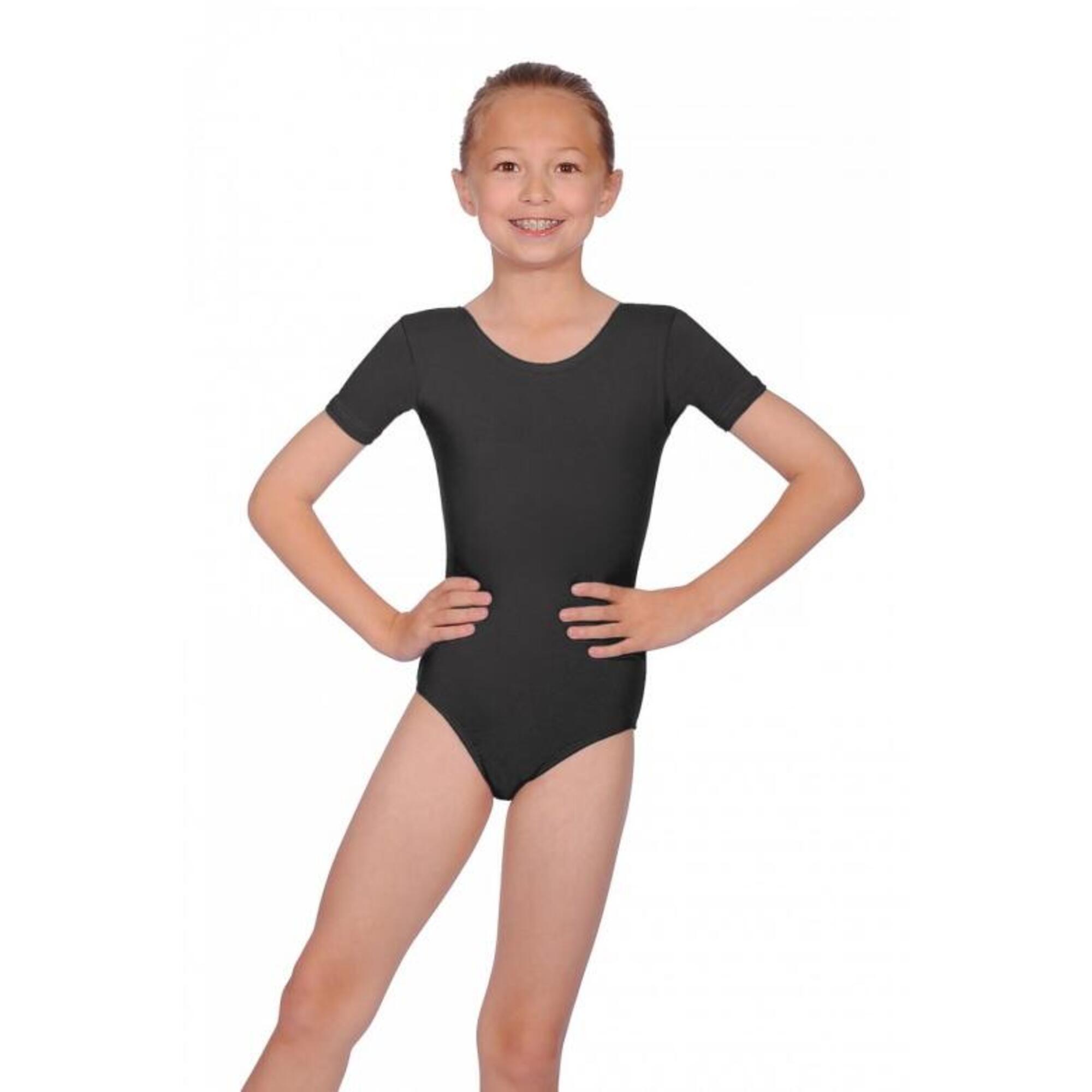 ROCH VALLEY Short Sleeve Cotton Pre-Primary Leotard