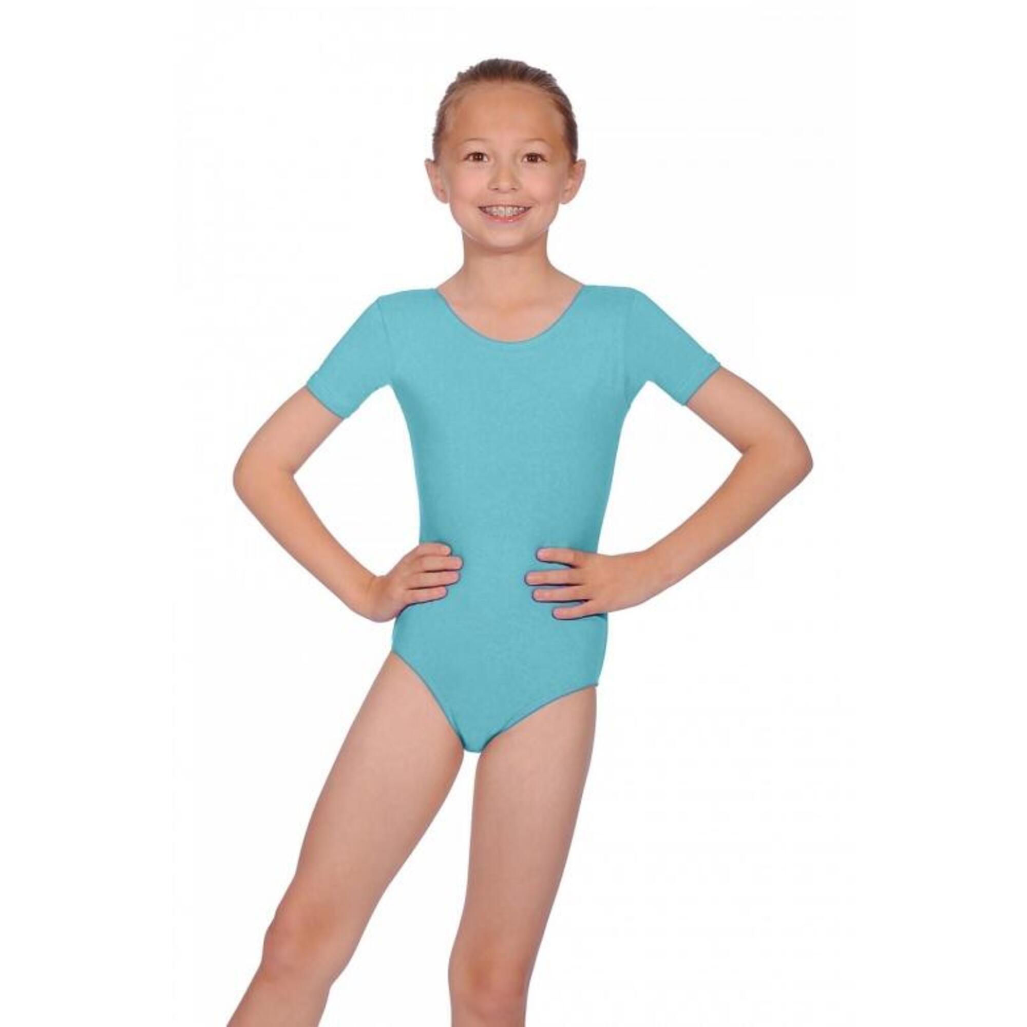 ROCH VALLEY Short Sleeve Cotton Pre-Primary Leotard