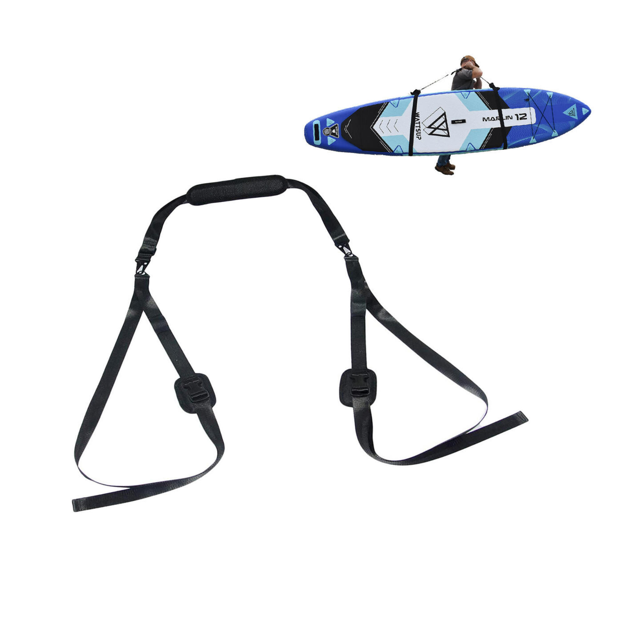 9WS Tracolla a spalla per pagaia e surf