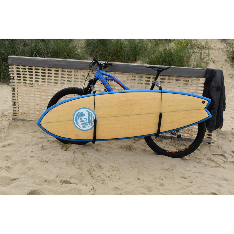 Longboard o paddle rack para bicicleta